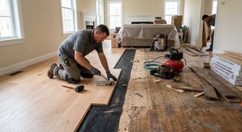 Wood Flooring Replacement in Hutchins, TX