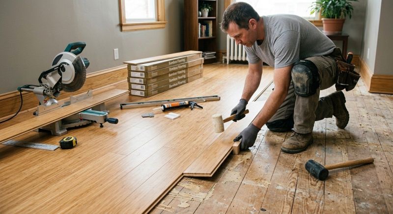 Bamboo Flooring Installation in Terrell, TX