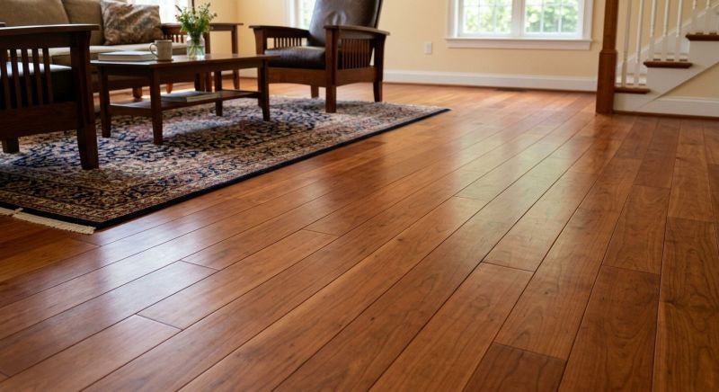 Cherry Floor Installation in Dallas County, TX