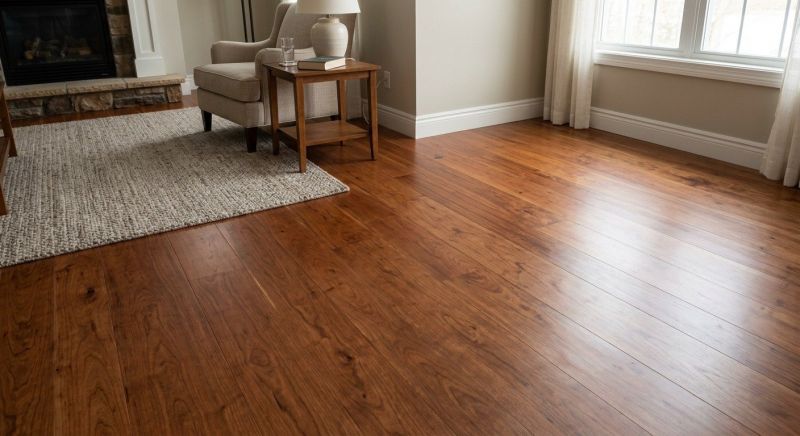 Cherry Floor Installation in Kaufman County, TX