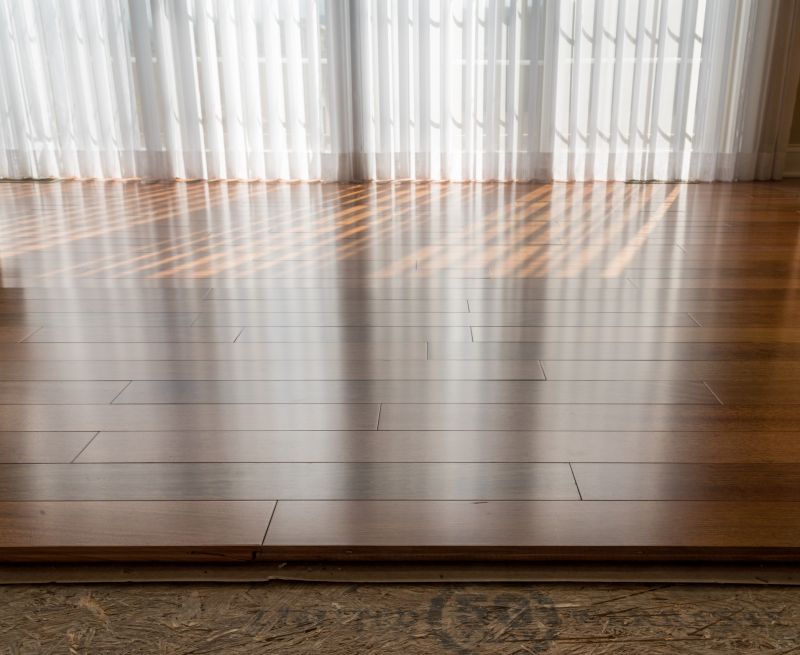 Cherry Floor Installation in Quinlan, TX