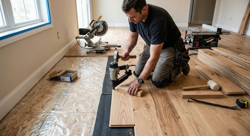 Hardwood Floor Installation in Kaufman County, TX