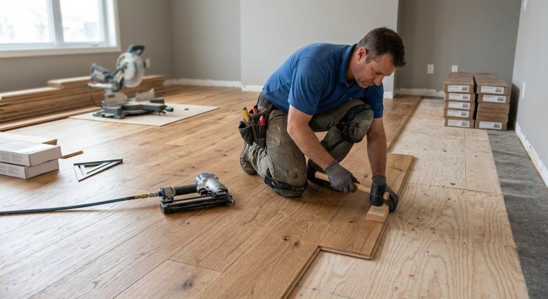 Hardwood Floor Installation in Sunnyvale, TX