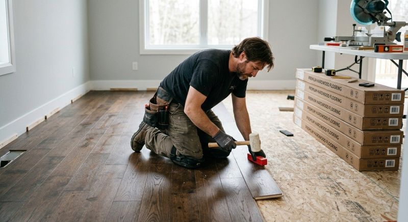 Hardwood Floor Installation in Wylie, TX