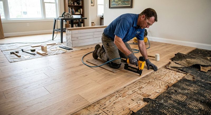 Hardwood Replacement in Mesquite, TX