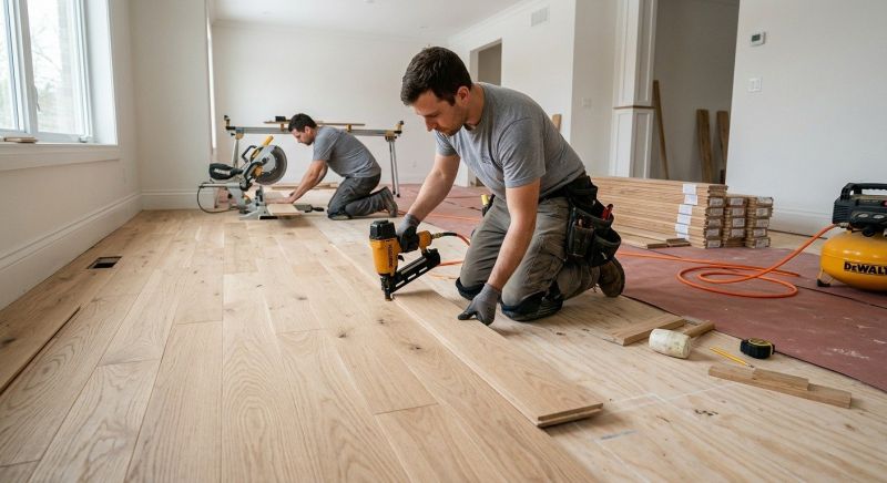 Hardwood Replacement in Sunnyvale, TX