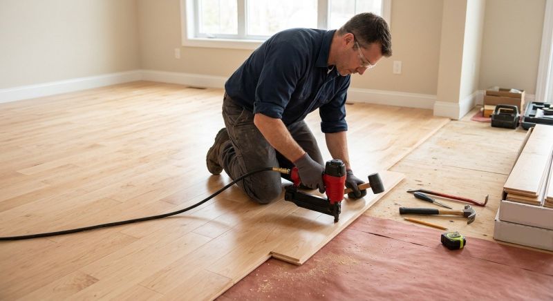 Maple Flooring Installation in Terrell, TX