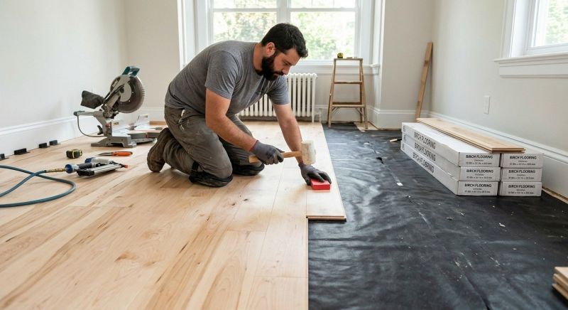 Maple Flooring Installation in Terrell, TX