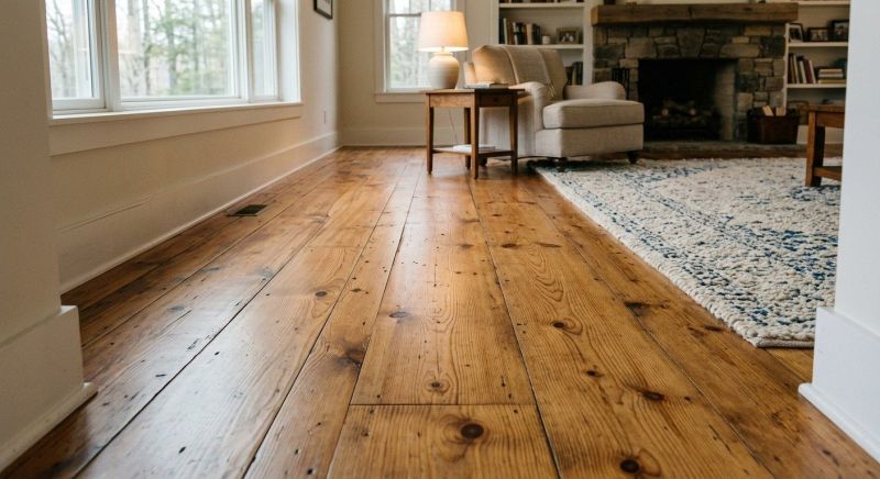 Pine Floor Installation in Terrell, TX