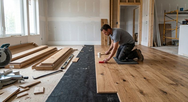 Plank Floor Installation in Terrell, TX