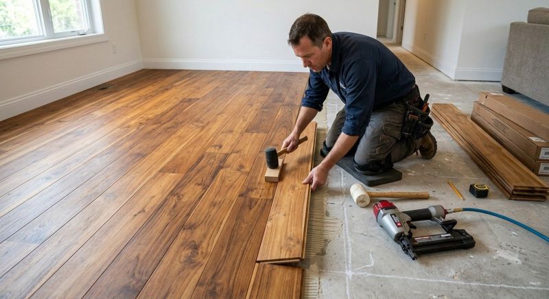 Teak Flooring Installation in Terrell, TX