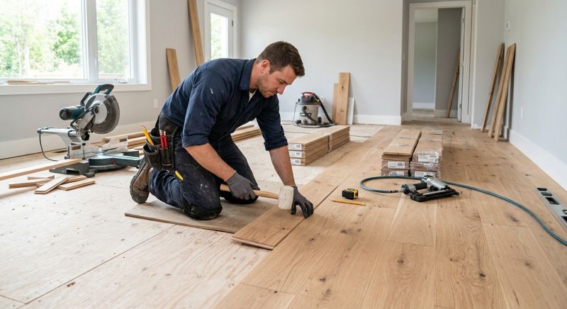 Wood Floor Replacement in Caddo Mills, TX