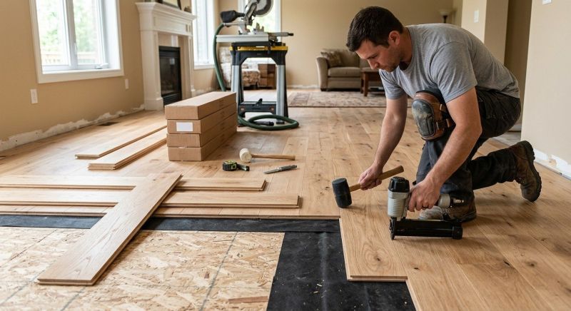 Wood Flooring Installation in Terrell, TX