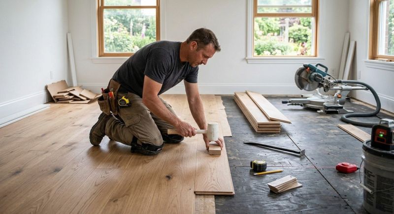 Wood Flooring Installation in Nevada, TX