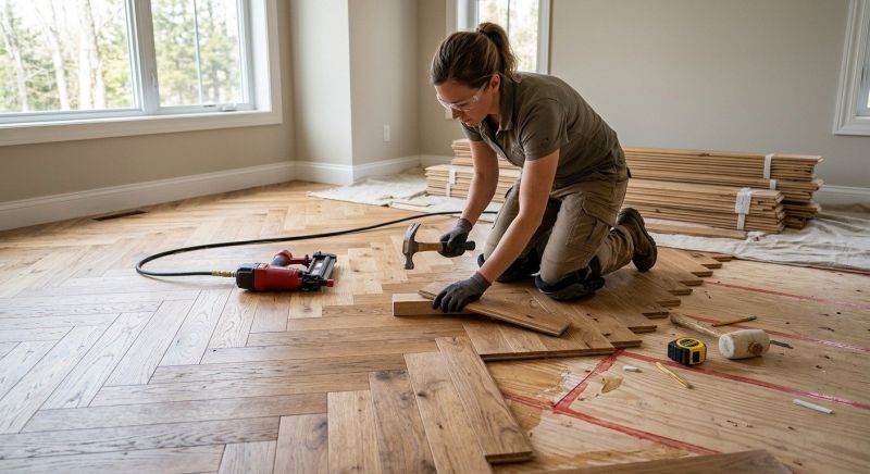 Wood Flooring Installation in Quinlan, TX